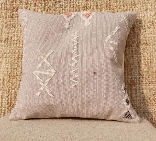 Bohemian Fringed Cushion